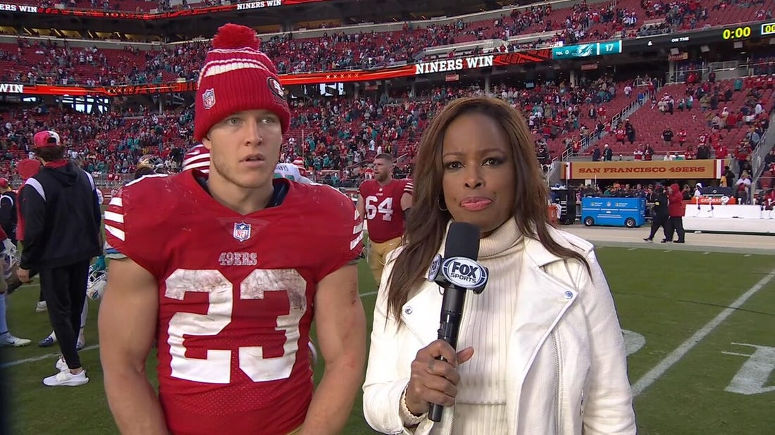 'These guys are fighters, they're unbelievably tough' - Christian McCaffrey talks about what kind of team the 49ers are