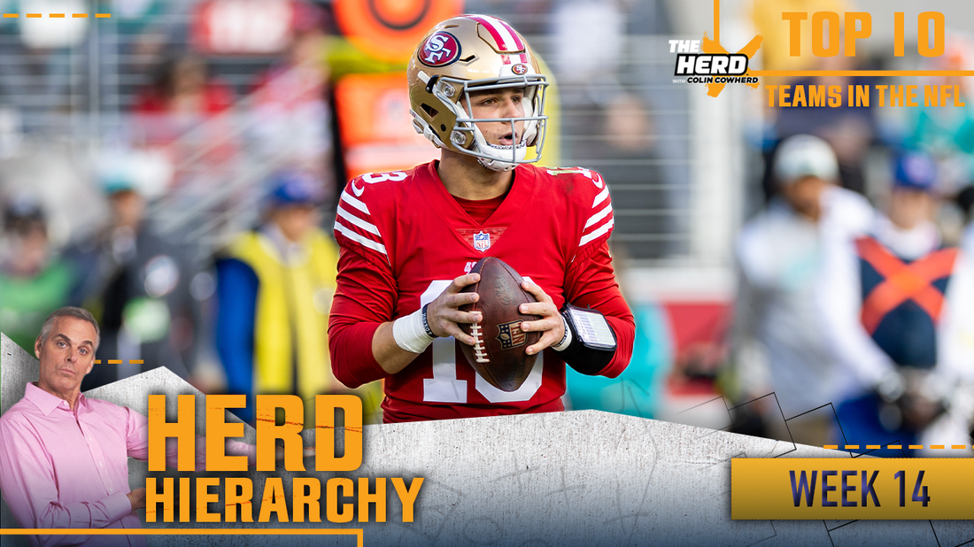 Herd Hierarchy: Seahawks return, Brock Purdy-led 49ers on Colin's Top 10 of Week 14 | THE HERD