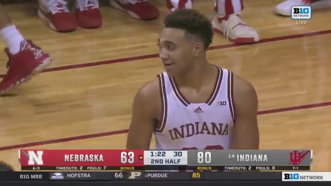 Trayce Jackson-Davis records the third triple-double in Indiana men's basketball history