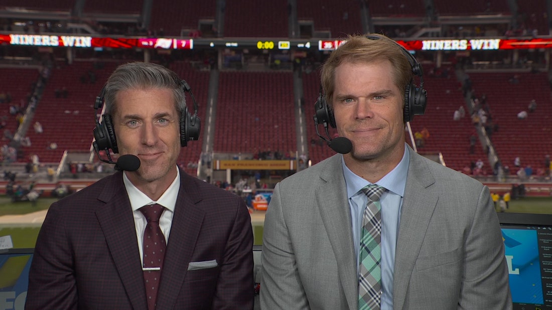 'It's probably the story of the year' - Greg Olsen and Kevin Burkhardt discuss Brock Purdy defeating Tom Brady