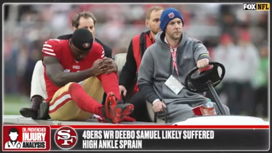 49ers' Deebo Samuel suffers ankle injury in Week 14 — Dr. Matt Provencher gives his prognosis