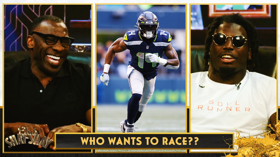 Seahawks WR DK Metcalf challenges Tyreek Hill to a race on