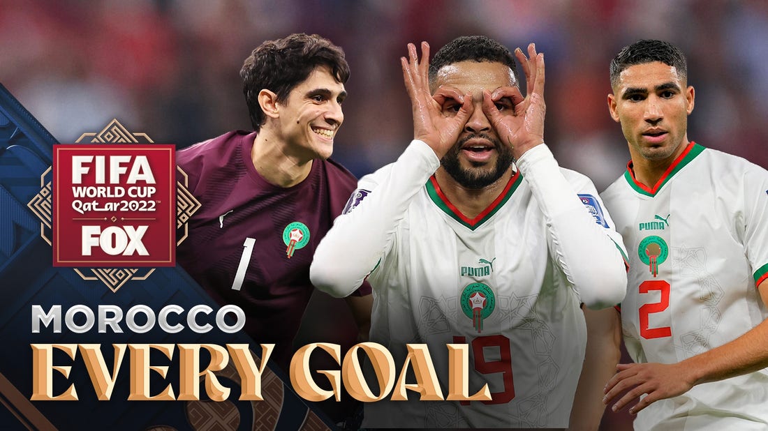 Youssef En-Nesyri, Hakim Ziyech, Abdelhamid Sabiri and every goal by Morocco | 2022 FIFA World Cup
