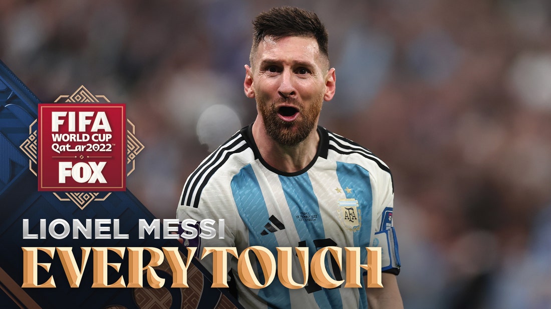 Lionel Messi: Every touch in Argentina's 2022 FIFA World Cup Final victory over France