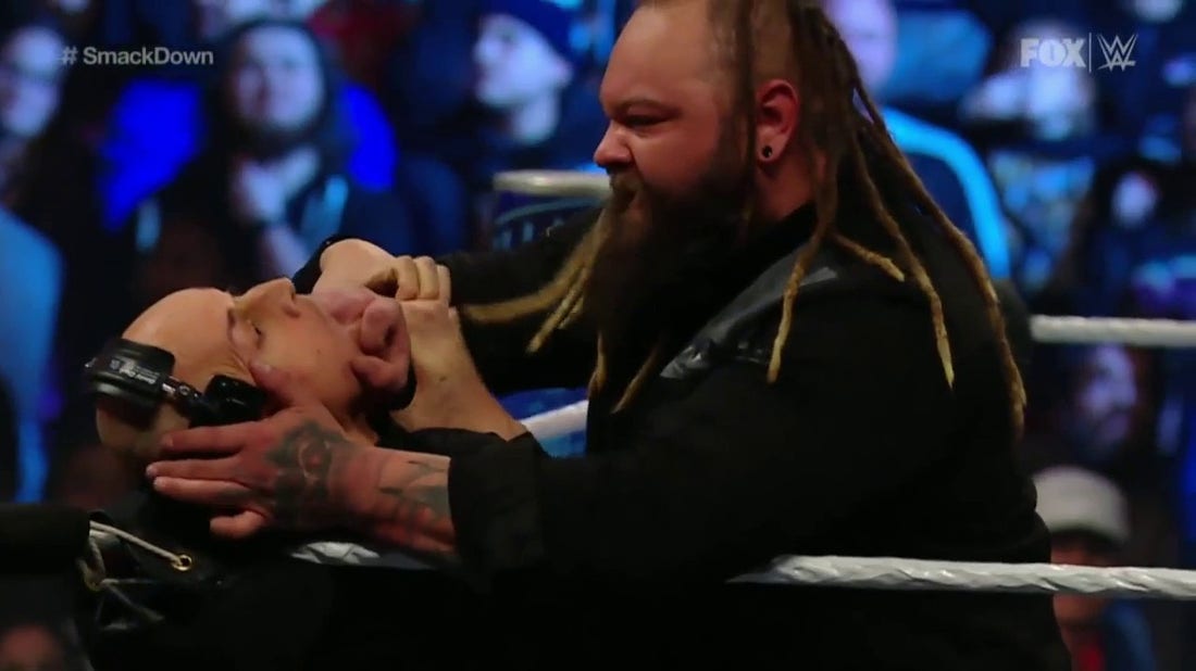 Bray Wyatt removed from the facility after attacking a cameraman during SmackDown | WWE on FOX