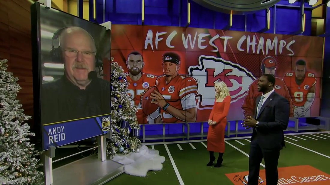 Cheif's Coach Andy Reid talks seven straight division champions, one of the top offenses in football and Home Field Advantage | FOX NFL Kickoff
