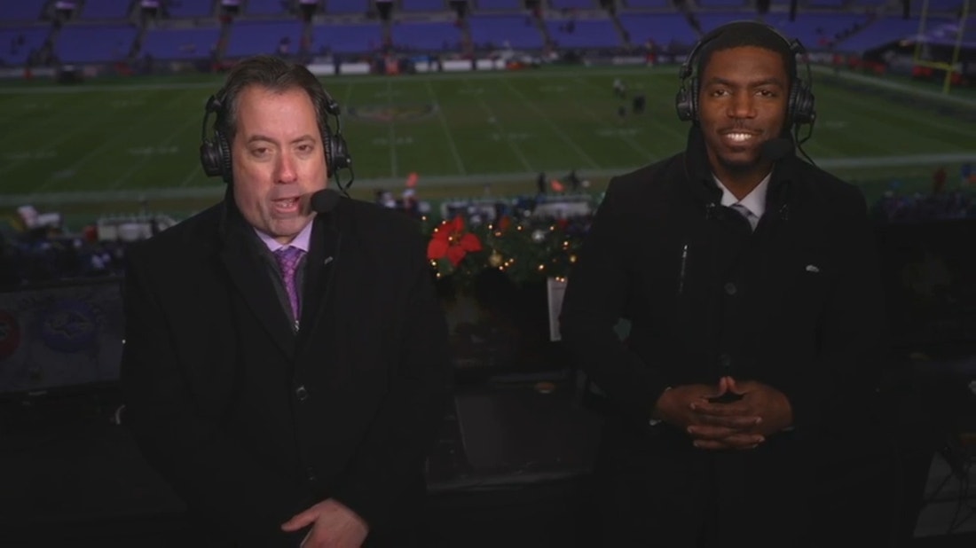 'Hats off to the offensive line" - Kenny Albert and Jonathan Vilma on the O-line paving the way for the run game