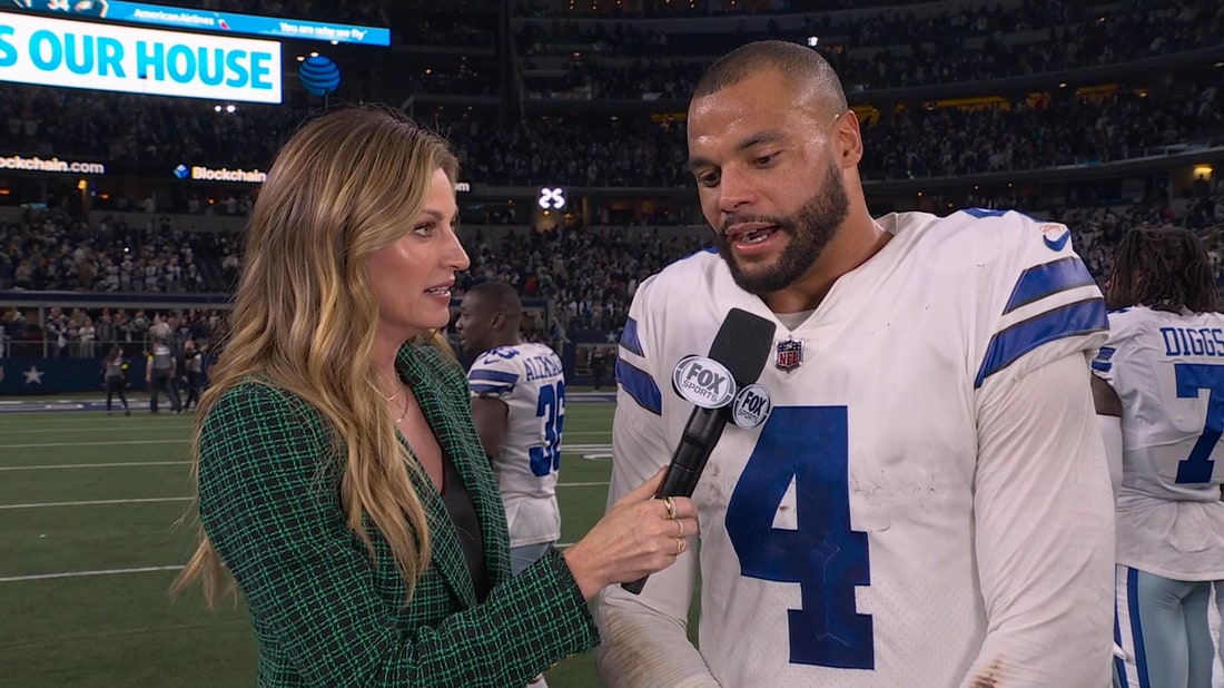 'They gave us chance after chance' - Dak Prescott discusses the Cowboys' defense getting four takeaways in win vs. Eagles