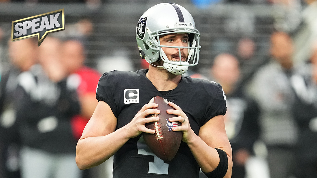 Raiders bench Derek Carr for remainder of season, should there be issue with benching? | SPEAK