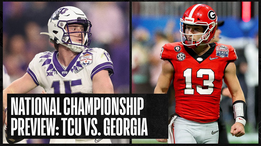National Championship Preview: Georgia vs. TCU in the 'David vs. Goliath' showdown | No. 1 CFB Show