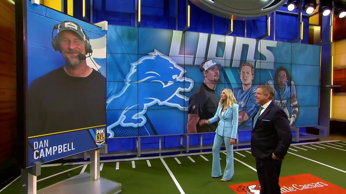 'I think we just needed a slap in the face' - Dan Campbell talks Lions' loss to the Panthers and facing Justin Fields | FOX NFL Kickoff