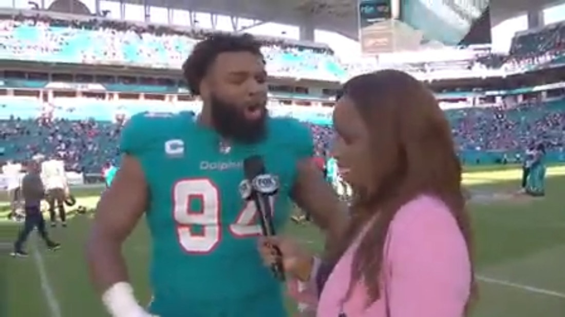 'We stuck together, and now we have the opportunity to keep going' — Christian Wilkins on the Dolphins advancing the playoffs
