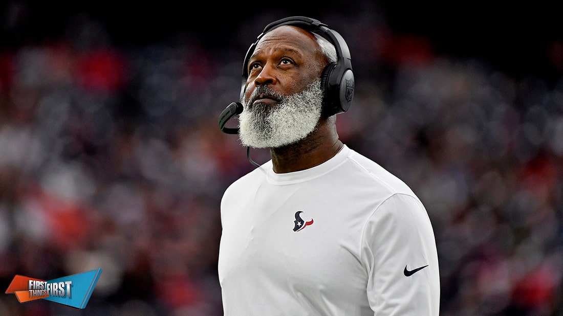 Texans fire Lovie Smith after Week 18 win cost HOU #1 pick in the NFL draft | FIRST THINGS FIRST