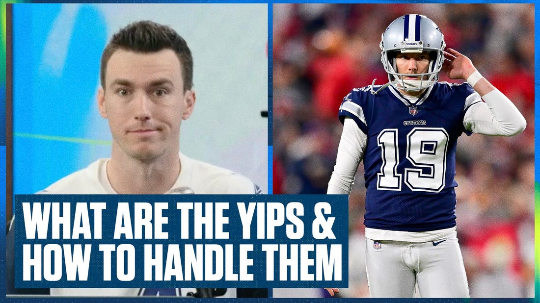Dallas Cowboys' Brett Maher had the yips on Monday & Ben's own battle with the yips | Flippin' Bats
