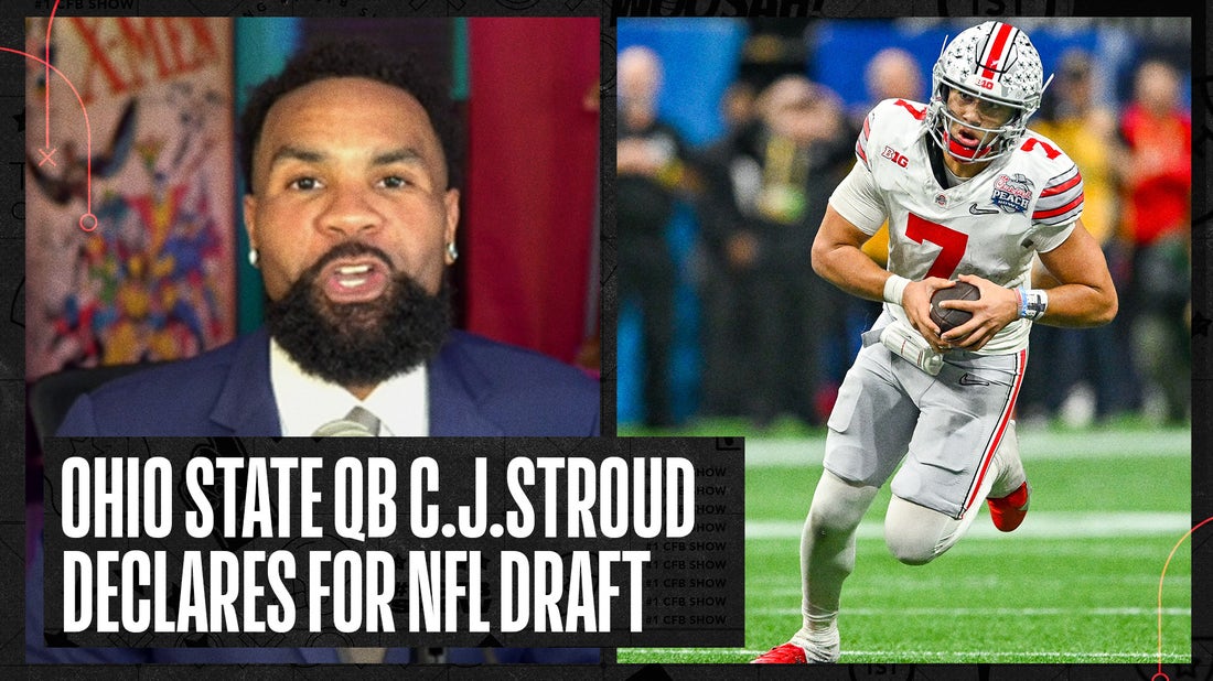 Ohio State's new OC Brian Hartline and C.J. Stroud declares for NFL Draft | No. 1 CFB Show