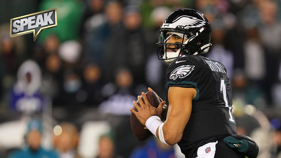 Eagles host Giants in NFC Divisional Round, what's a stake for Jalen Hurts? | SPEAK
