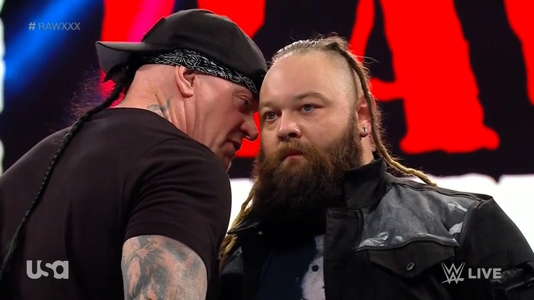 The Undertaker And Bray Wyatt Come Face To Face On Raw 30 | Wwe On Fox