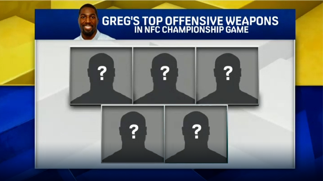 Which 49ers player tops Greg's Top 5 offensive weapons? | THE CARTON SHOW