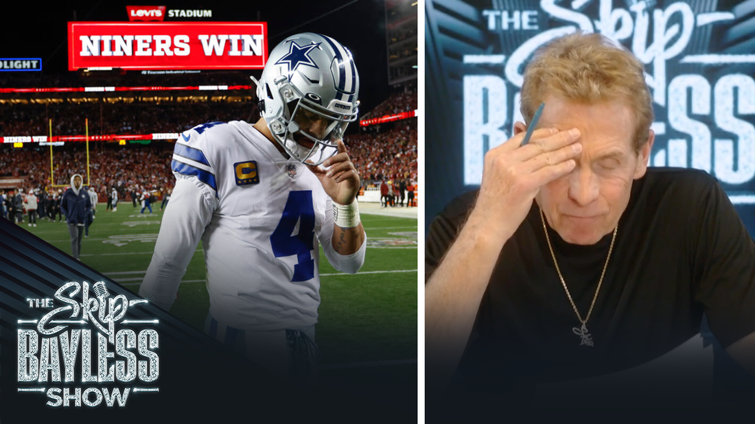 'Worst night of my Cowboys loving life' — Skip is still reeling from his Cowboys loss to the 49ers