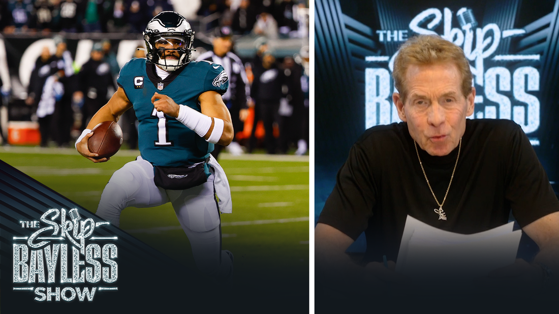 Skip will be rooting for Jalen Hurts in the NFC Championship game | The Skip Bayless Show