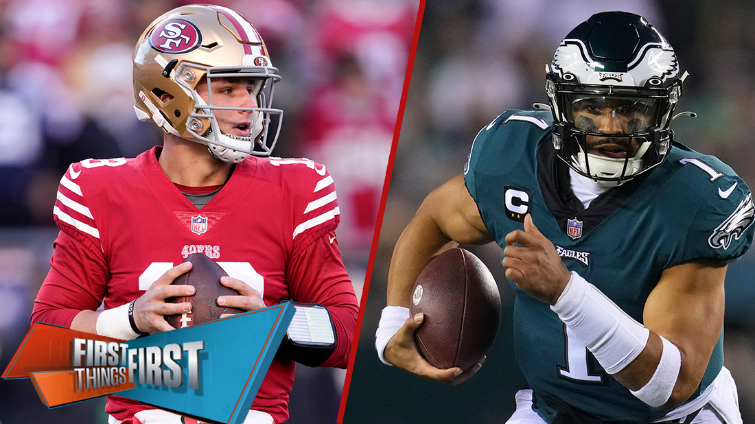 How can Brock Purdy & 49ers upset the Eagles in the NFC Championship Game? | FIRST THINGS FIRST