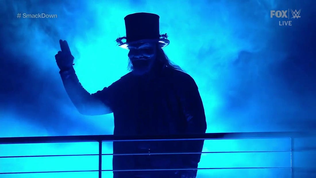 LA Knight trolls Bray Wyatt's Eater of Worlds entrance before Uncle Howdy appears | WWE on FOX