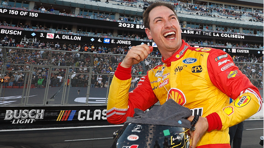 Taking a look back at Joey Logano's victory at the Clash | NASCAR Race Hub