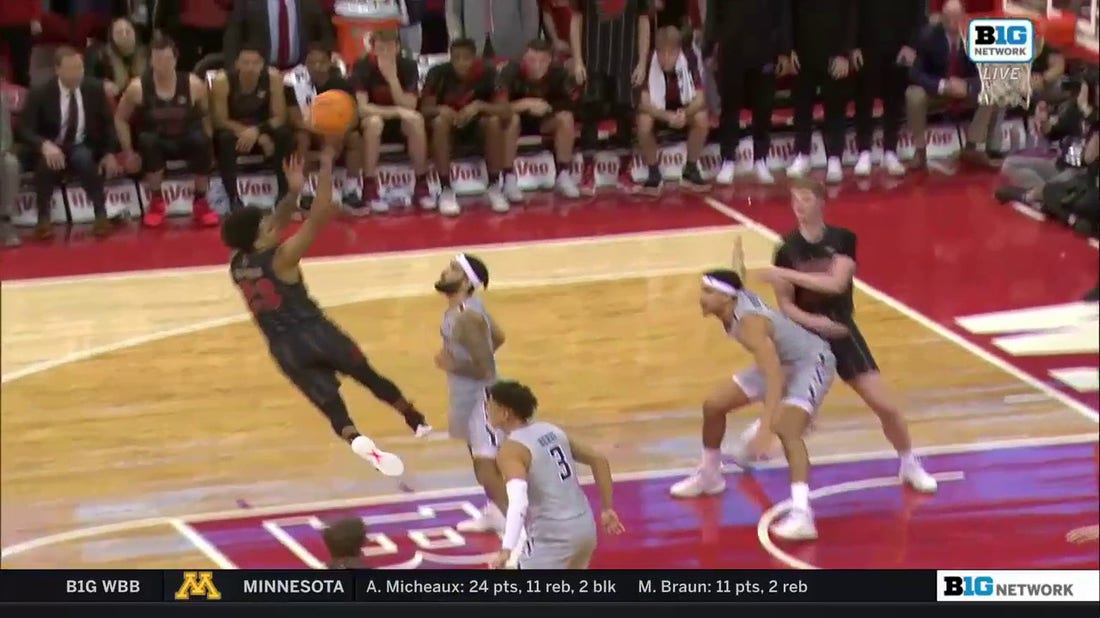 Northwestern holds on as Wisconsin's Chucky Hepburn misses a late go-ahead shot