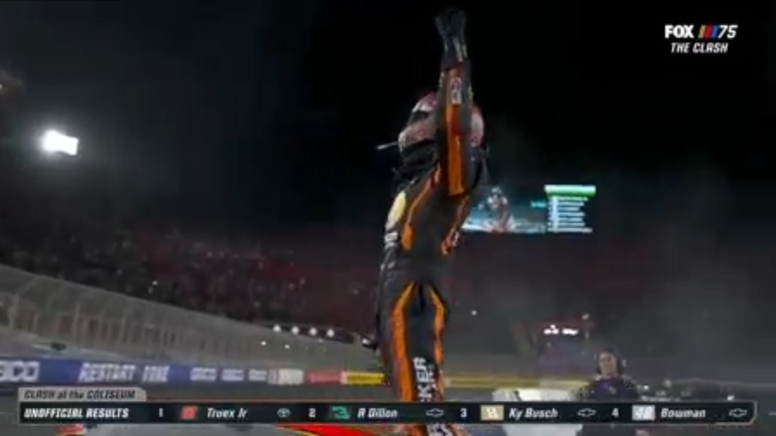 FINAL LAPS: Martin Truex Jr. wins the Busch Light Clash at the Coliseum | NASCAR on FOX