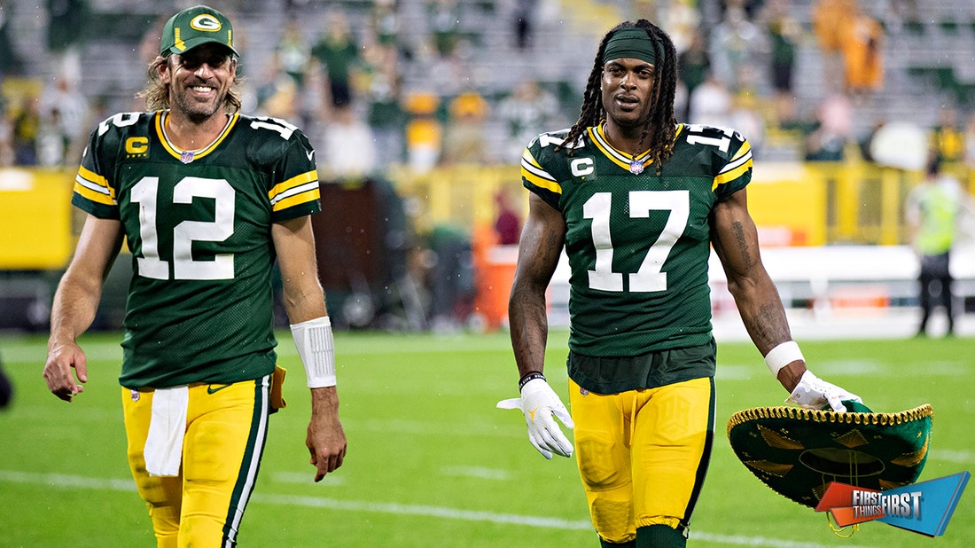 Aaron Rodgers to Raiders 'would be a dream scenario' according to Davante Adams | FIRST THINGS FIRST