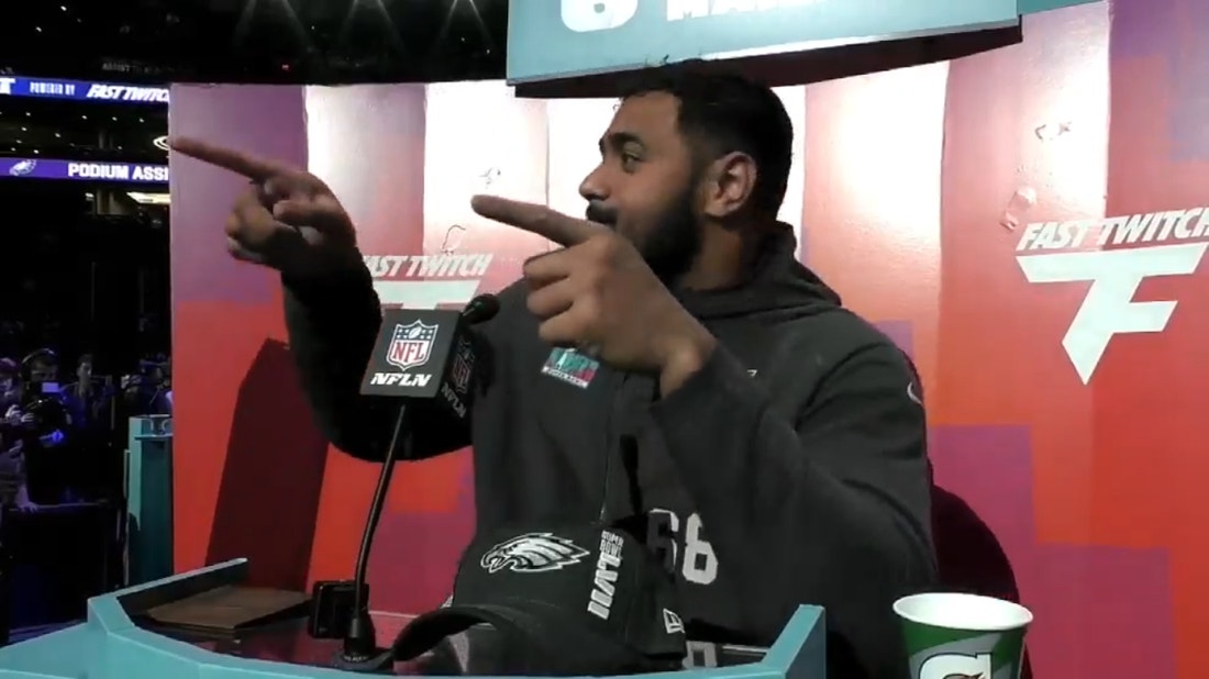 Jordan Mailata on Eagles-Cowboys rivalry: Parsons should worry about  Cowboys, SPEAK