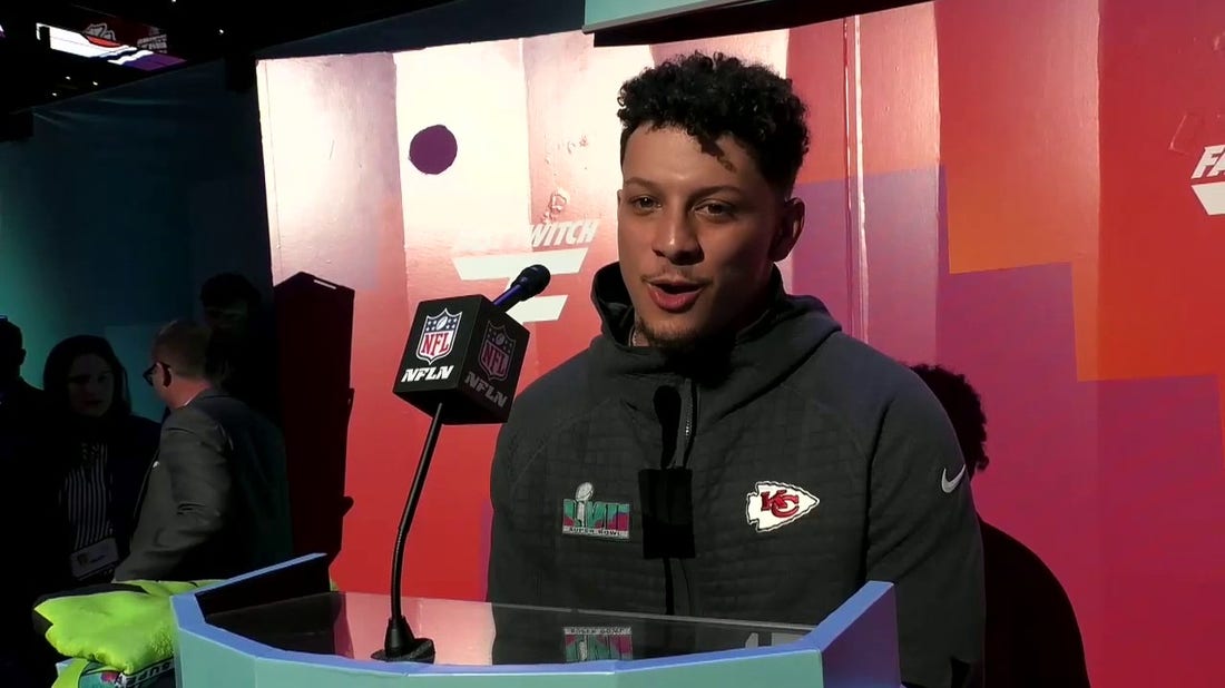 Chiefs Patrick Mahomes on the Kelce brothers, relationship with the Kelce family