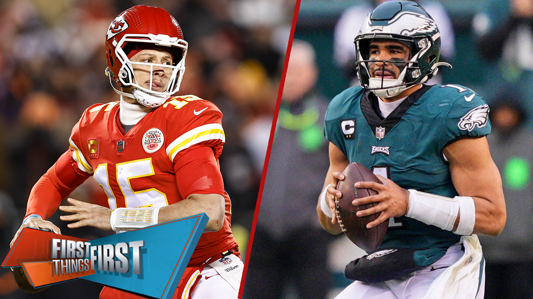 Patrick Mahomes or Jalen Hurts who should be the Super Bowl MVP favorite? | FIRST THINGS FIRST