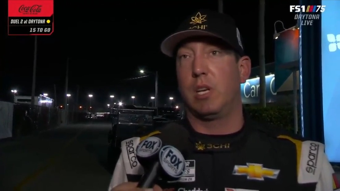 'We've got a lot of work to do'- Kyle Busch talks with Jamie Little after his wreck in Duel 2 at Daytona | NASCAR on FOX
