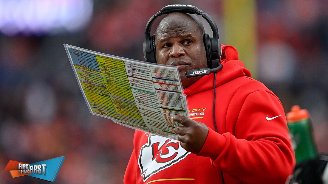 Commanders hire former Chiefs OC Eric Bieniemy | FIRST THINGS FIRST