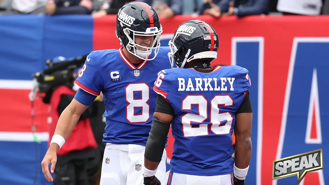 Saquon Barkley or Daniel Jones: who's more important to Giants success? | SPEAK