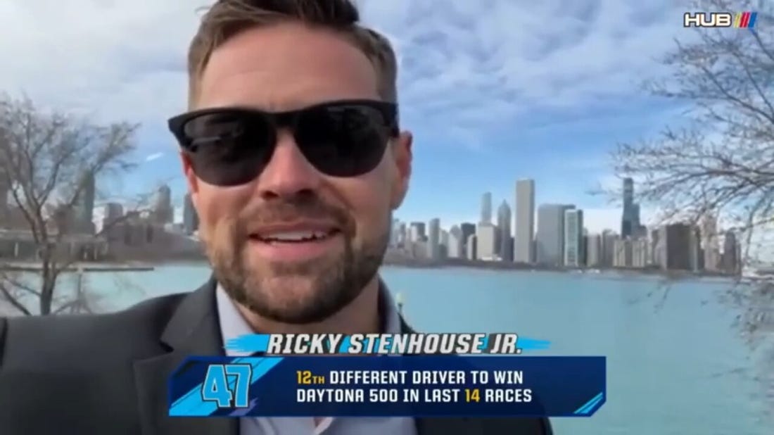 Daytona 500 winner Ricky Stenhouse Jr. speaks on the race & support from other drivers