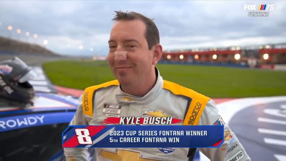 Kyle Busch says his first win with RCR is one of the most rewarding wins of his career | NASCAR on FOX