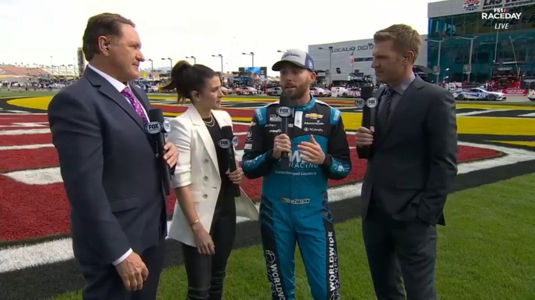 Ross Chastain recaps the start of the season before the Pennzoil 400 at Las Vegas Motor Speedway
