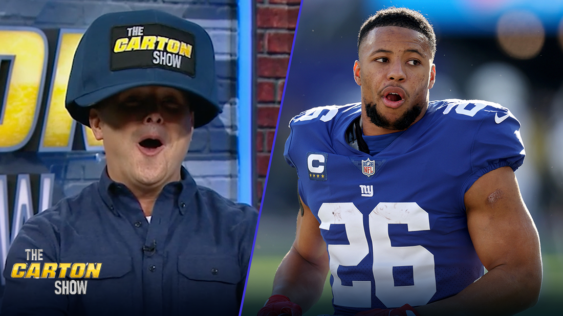 Saquon Barkley slipping out of Giants fingers? | THE CARTON SHOW