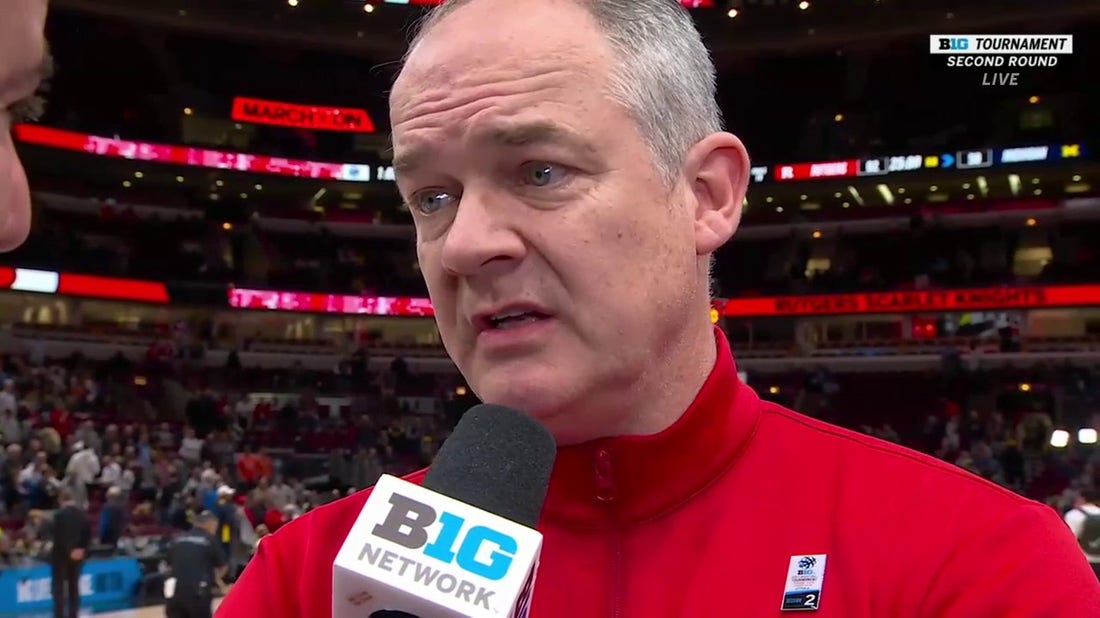 'This team can play' —  Steve Pikiell speaks on Rutgers' impressive victory against Michigan in the Big Ten Tournament