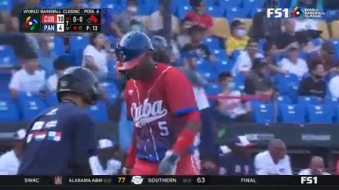 Cuba adds five more runs in the 7th inning to extend lead over Panama to 11-4