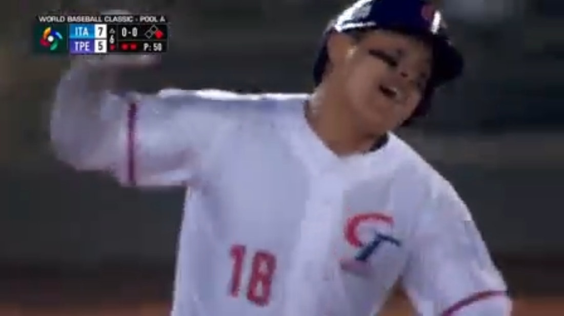 Yu Chang homers to bring Chinese Taipei to a 7-7 tie with Italy