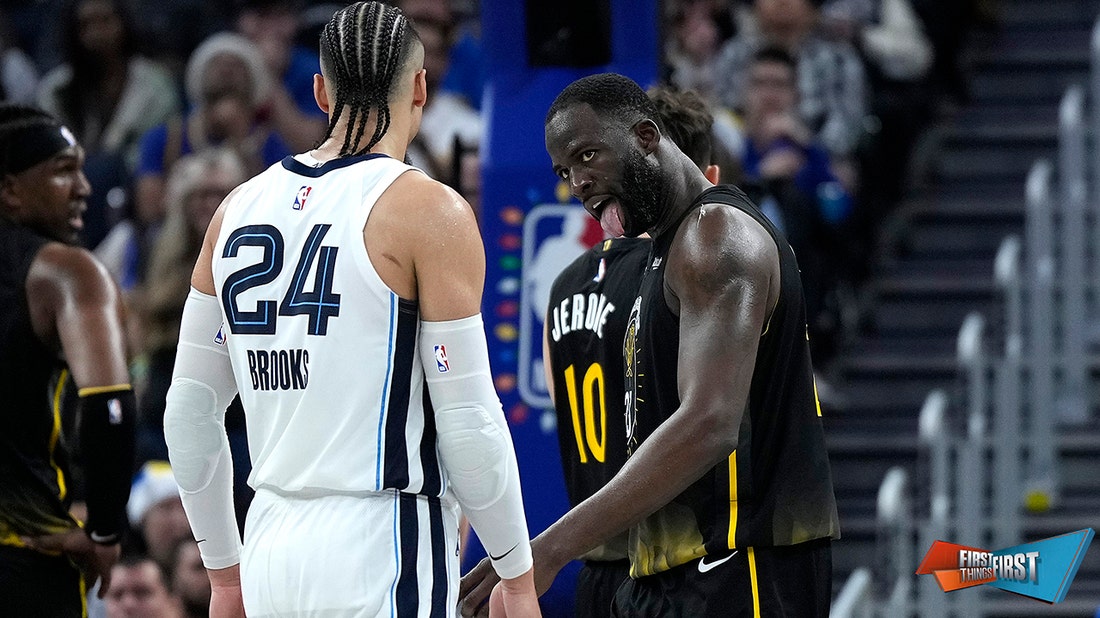 Dillon Brooks responds to Draymond Green after Grizzlies defeat Warriors | FIRST THINGS FIRST