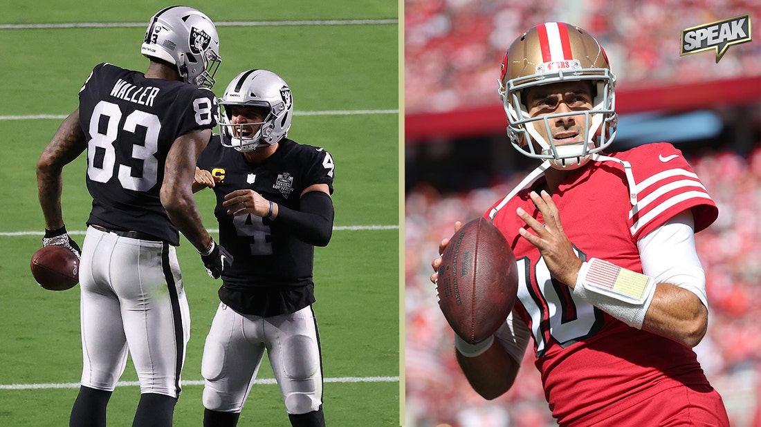 Where will Raiders finish in AFC West after Jimmy G, Darren Waller moves? | SPEAK