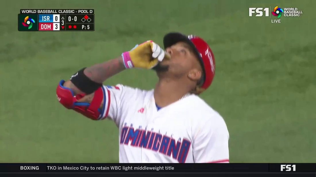 Dominican Republic take a 3-0 lead thanks to Ketel Marte's RBI doubles