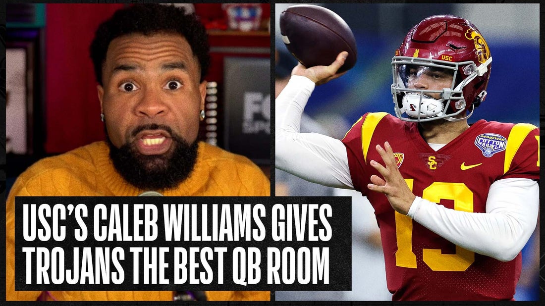 Why USC's Caleb Williams gives the Trojans the best QB room in College Football | Number One CFB Show