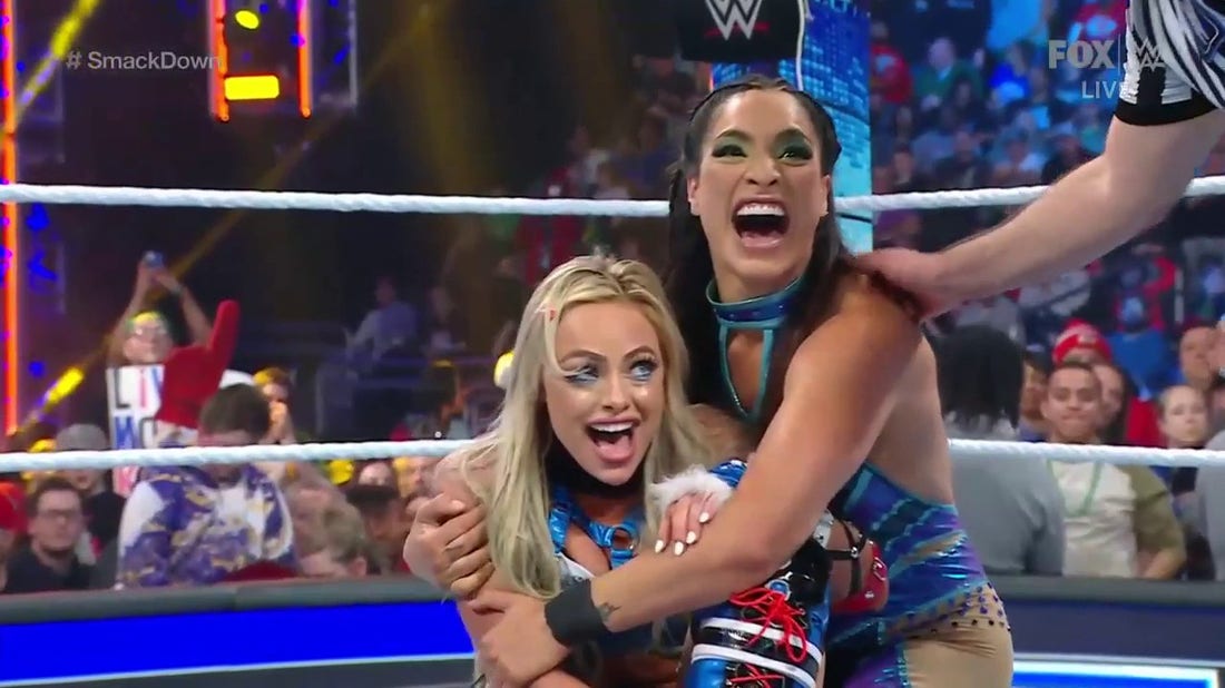 Liv Morgan and Raquel Rodriguez punch their tickets to WrestleMania in tag team action on SmackDown
