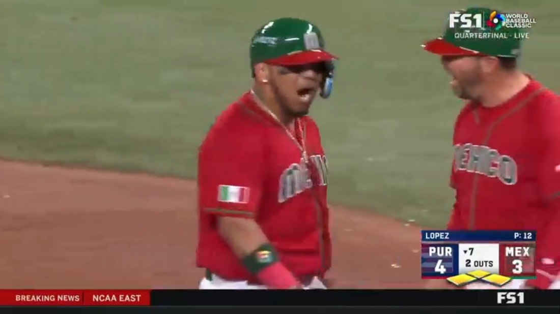 Mexico takes a 5-4 lead over Puerto Rico after RBI singles by Isaac Paredes and Luis Urias