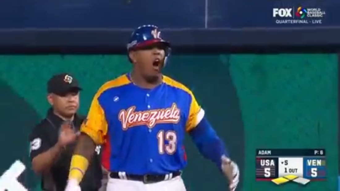 Venezuela takes the lead, scores four runs in the fourth inning vs. the United States